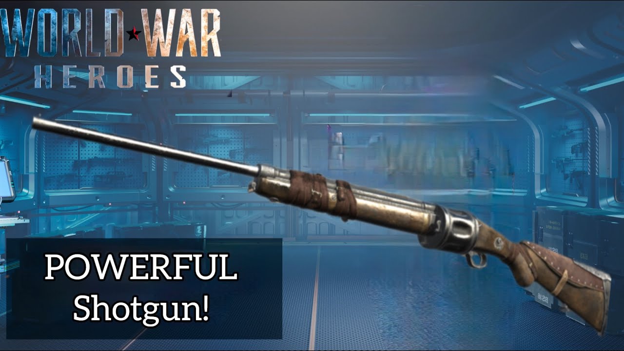 The Becker Revolving Shotgun Is A POWERFUL WEAPON ! 😳 | World War Heroes Gun Review |