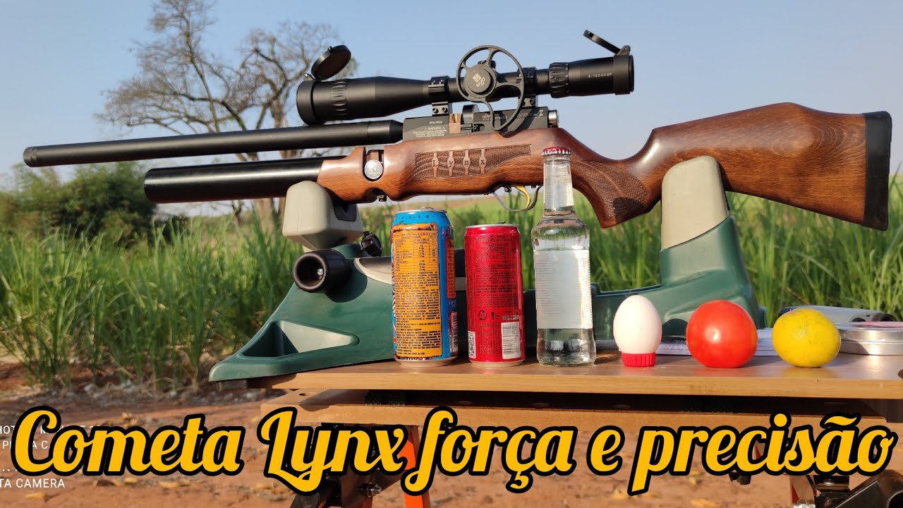 PLINKING CARABINA COMETA LYNX PCP 5.5 LUNETA EVO 4-16X44 SFP UMA CARABINA ESPANHOLA