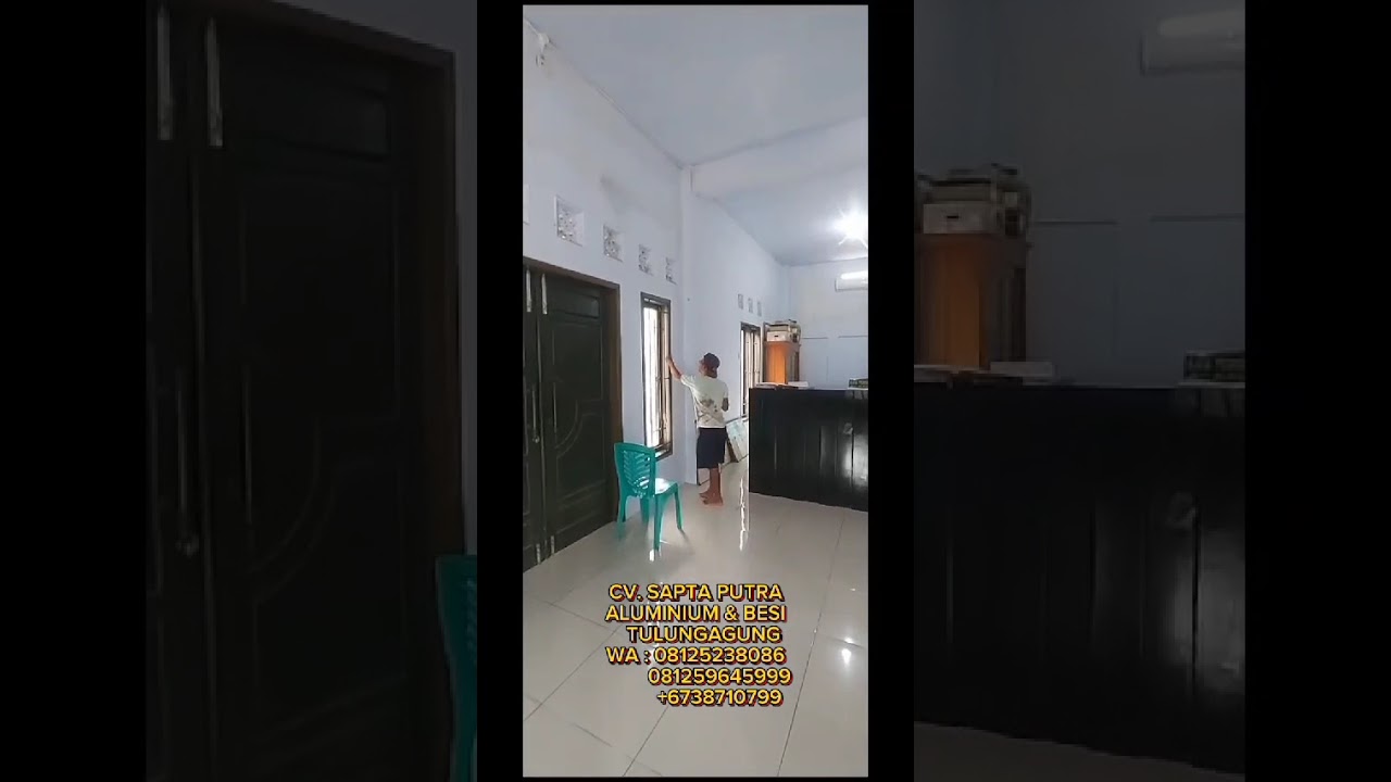 Proses kerja partici dan kaca