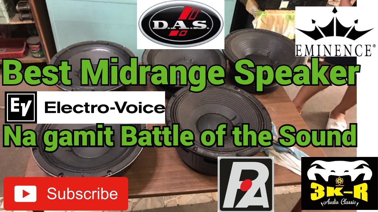 Ano ang Pinaka Magandang Quality Ng Midrange Speakers Sa Battle of Sound