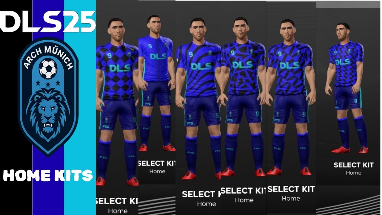 Arch M&uuml;nich FC Home Kits Batch 2 🔥 | DLS 25 Shorts