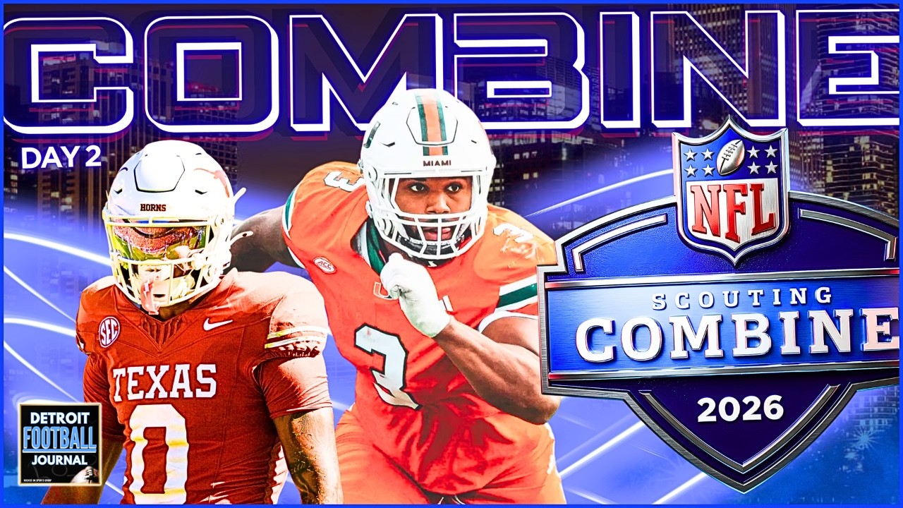 Detroit Lions Meet With Several Defensive Players - 2026 NFL Combine Media Day 2 Recap