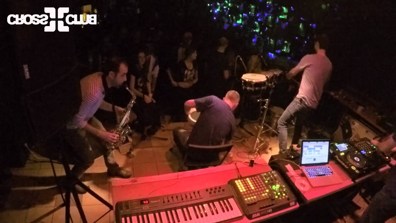 DJ Slater & U-Prag Drummers LIVE (feat. Filip Markes) - Cross Club 2015