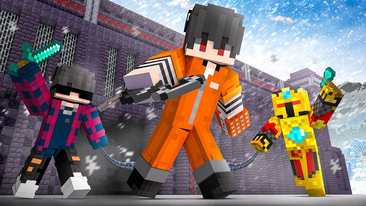 Escaping World's Hardest Prison in Minecraft