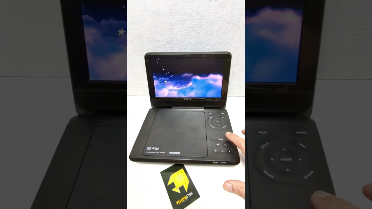 I Tried Sony's Nostalgic Portable DVD Player #retro