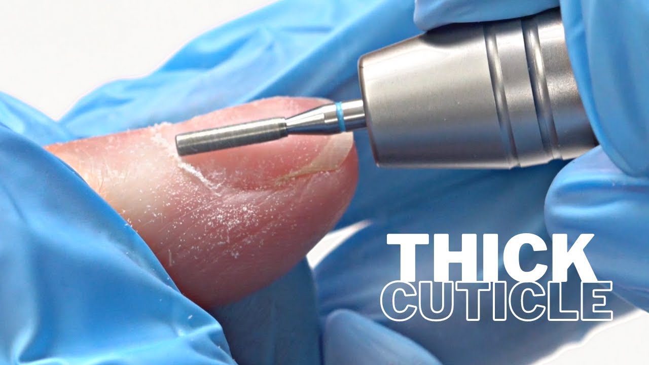 HOW TO TREAT OVERGROWN CUTICLE | ERICA'S DRY MANICURE