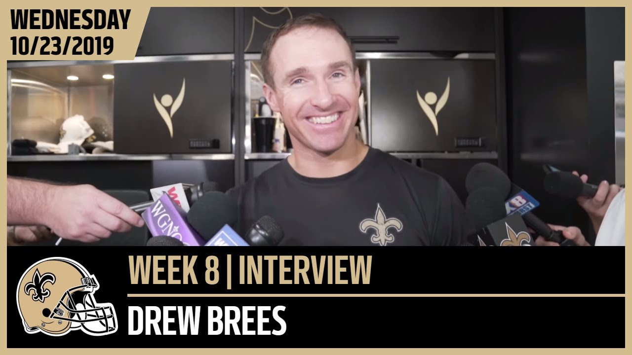 Drew Brees Updates on Injury, Talks Week 8 vs Cardinals | New Orleans Saints Football