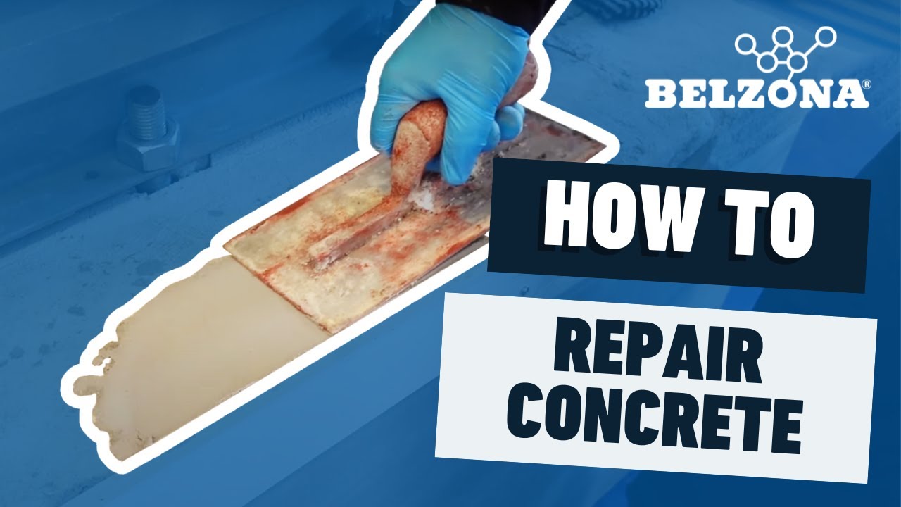 Four Ways to Repair Concrete with Belzona 4111