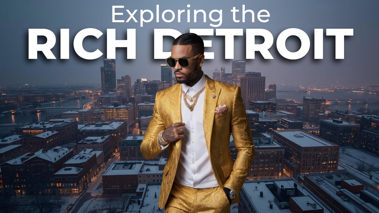 This Is The RICHEST Black Community In DETROIT...