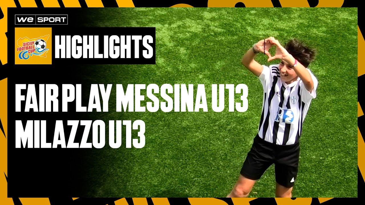 Fair Play Messina vs Milazzo (Sicily Football Cup 2024 - Under 13 - Semifinale)