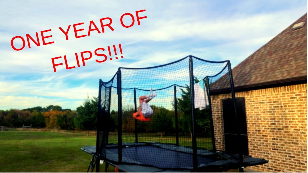 My One Year Trampoline Progression