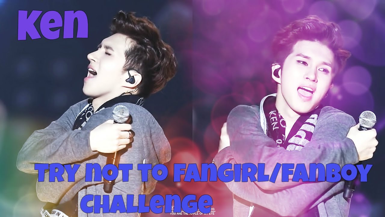 VIXX Ken : Try not to fangirl/fanboy Challenge