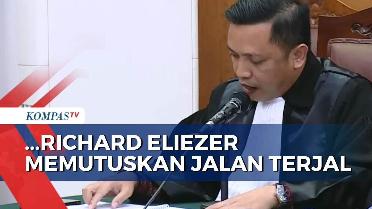 Sampaikan Pembelaan, Tim Penasihat Hukum Richard Eliezer Bahas Status 'Penguak Fakta'!