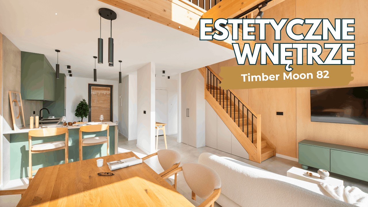 BESTSELLEROWY DOM SZKIELETOWY POD KLUCZ Z ANTRESOLĄ | TM82