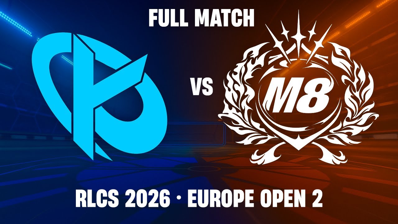 [ПОЛНЫЙ МАТЧ] KCorp против Gentle M8 | RLCS 2026 Европа - Открытый чемпионат 2