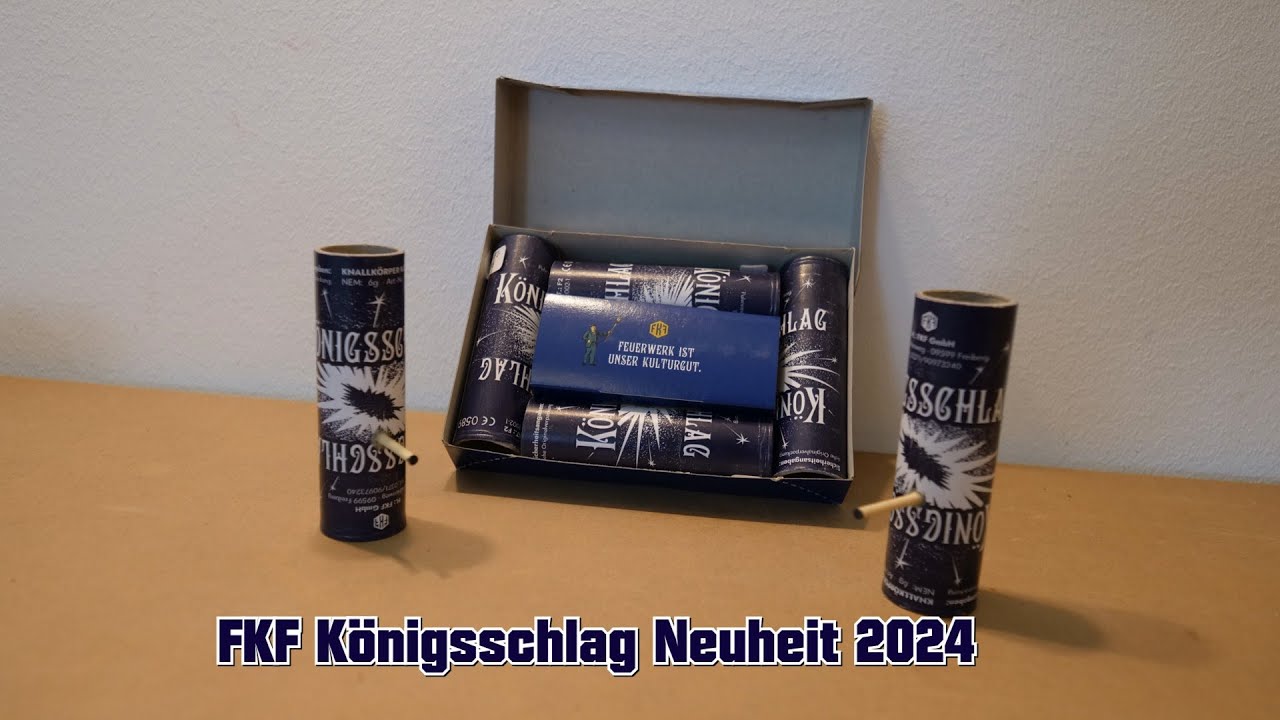 FKF Königsschlag - Kanonenschlag mit Funkenkrone 6g NEM