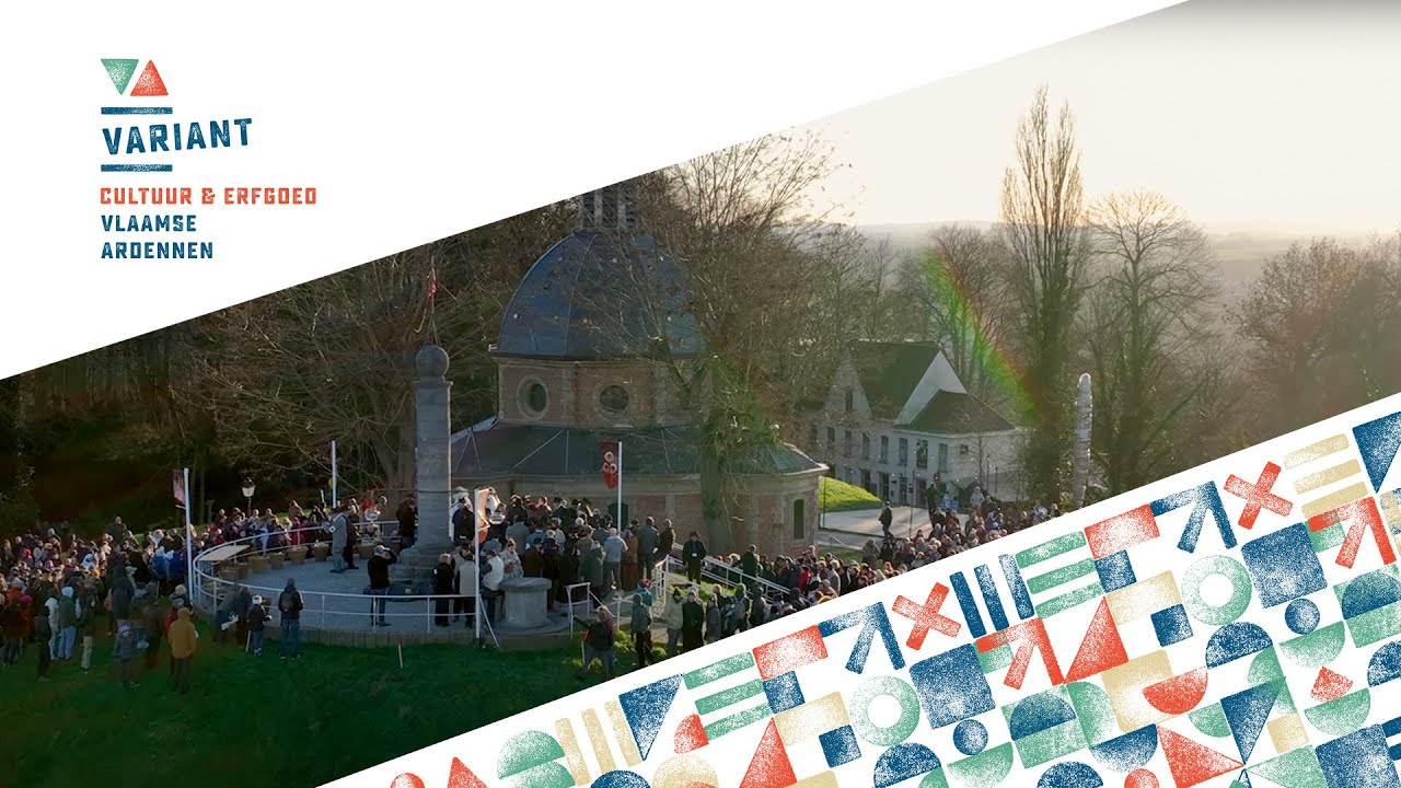 Variant Geraardsbergen Krakelingen en Tonnekensbrand 2023 - Immaterieel erfgoed vanuit de lucht