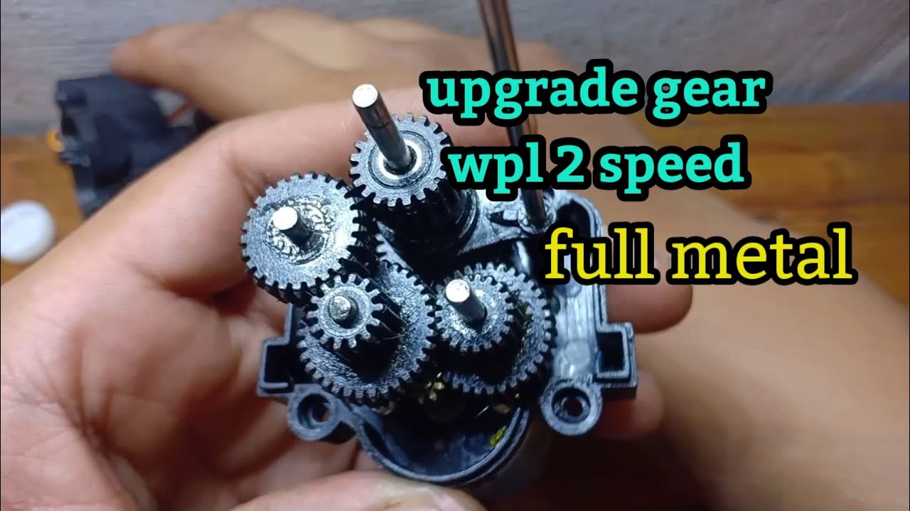 Gear wpl 2 speed full metal