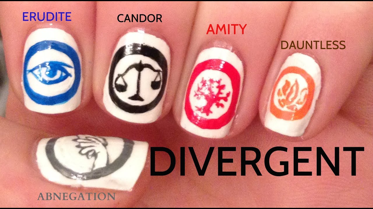 Divergent Nail Art Tutorial