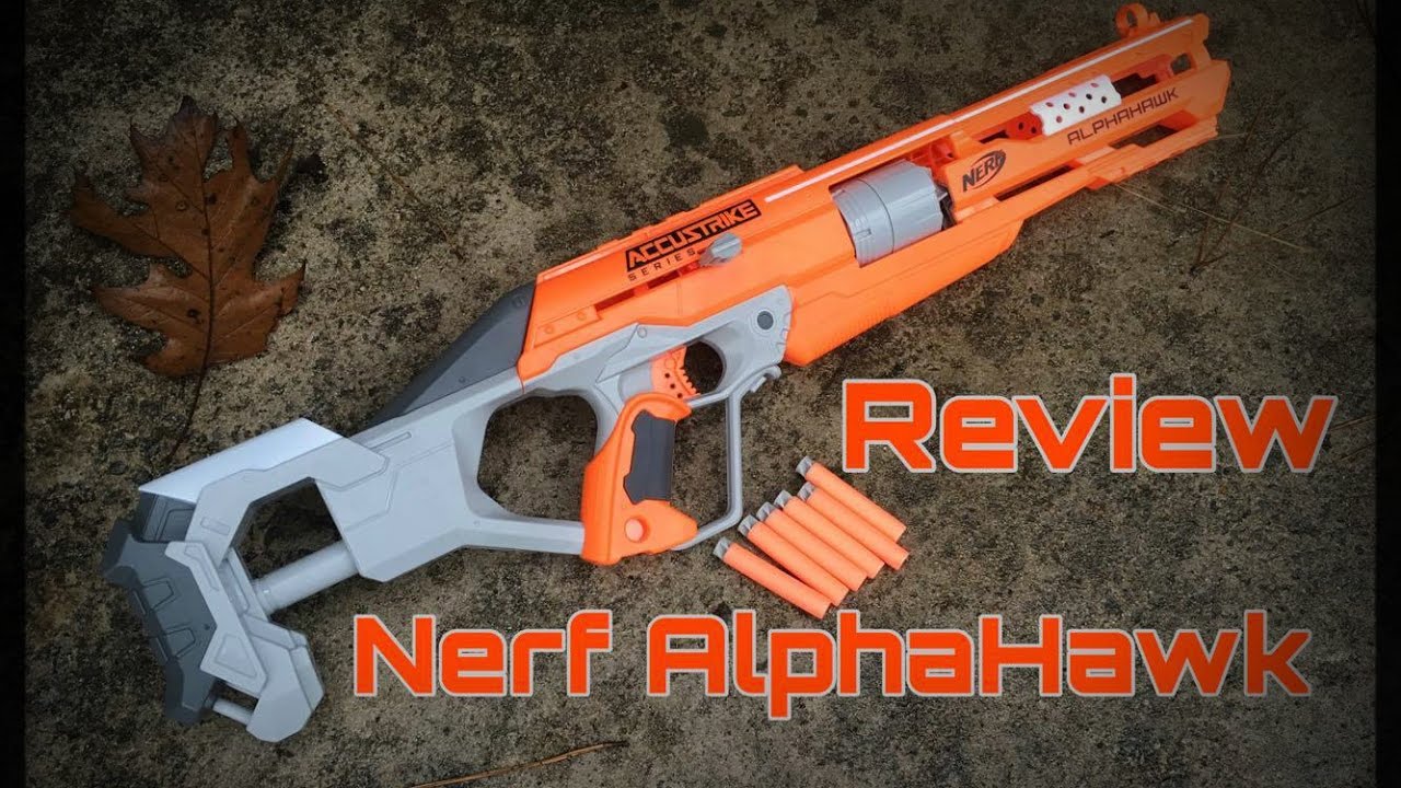 Honest Review: Nerf AlphaHawk, Accurate Revolver/Rifle