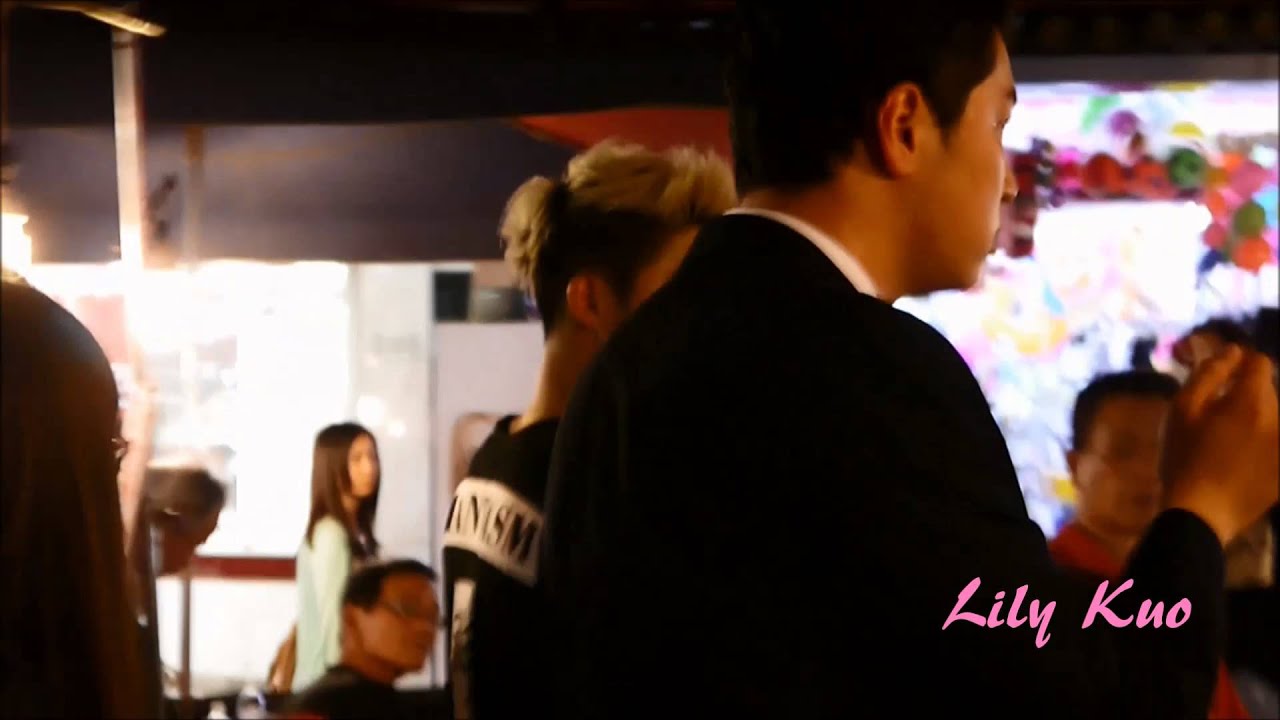 20140705 김현중 (Kim Hyun Joong)-逛饒河街夜市