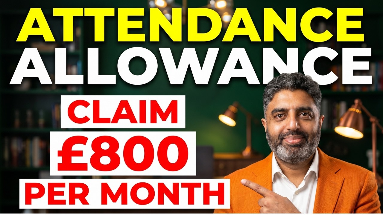 Attendance Allowance - How To Claim Up To &pound;10,000 a Year