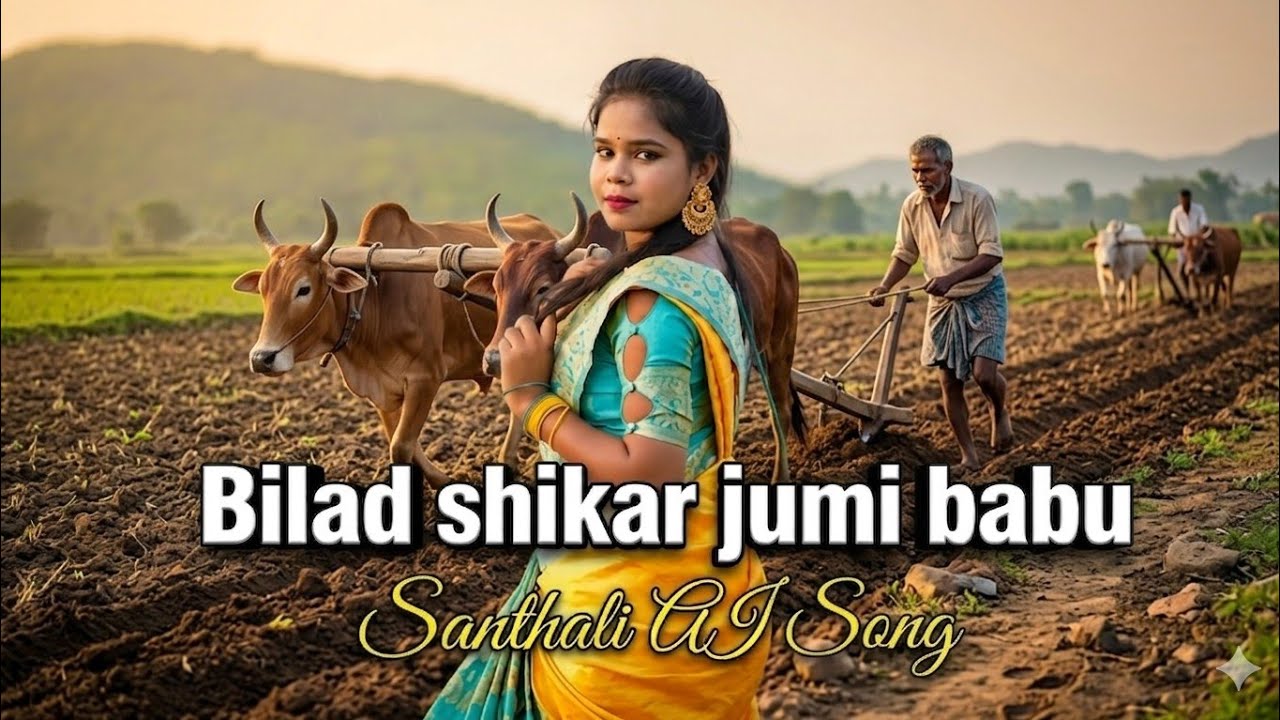 BILAD  SHIKAR JUMI BABU  NEW SANTHALI AI COVER SONG 