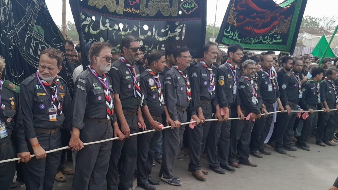 Pak Muharram Association ke tahat Nashte Park Se Baramad Hone wala10 Muharram ka Markaze juloos 2025