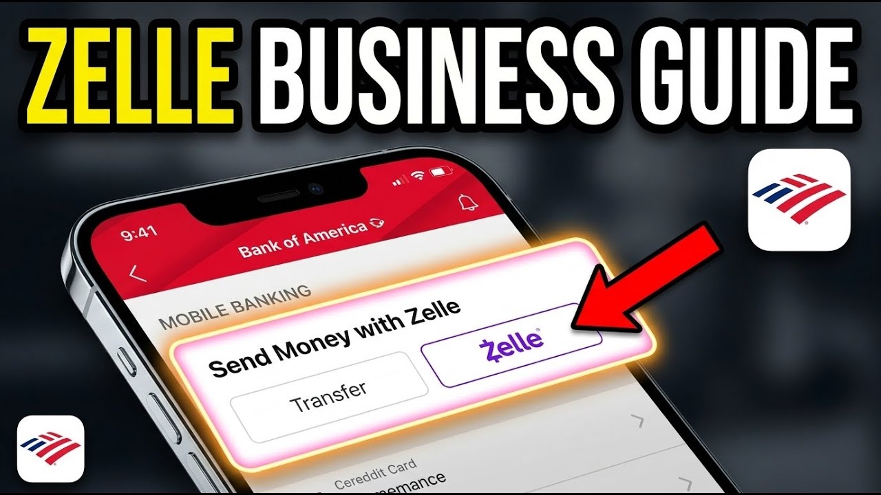 Как использовать Zelle с бизнес-счетом в Bank of America &mdash; краткое руководство