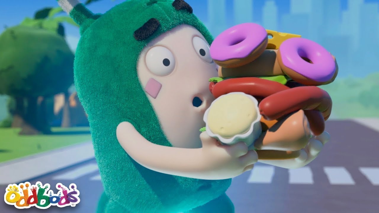 Zee Food Quest | Oddbods | Preschool Learning | Moonbug Tiny TV
