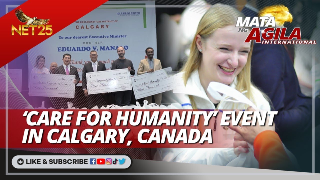 'Care for Humanity' provides needed aid to residents in Calgary, Canada| Mata ng Agila International