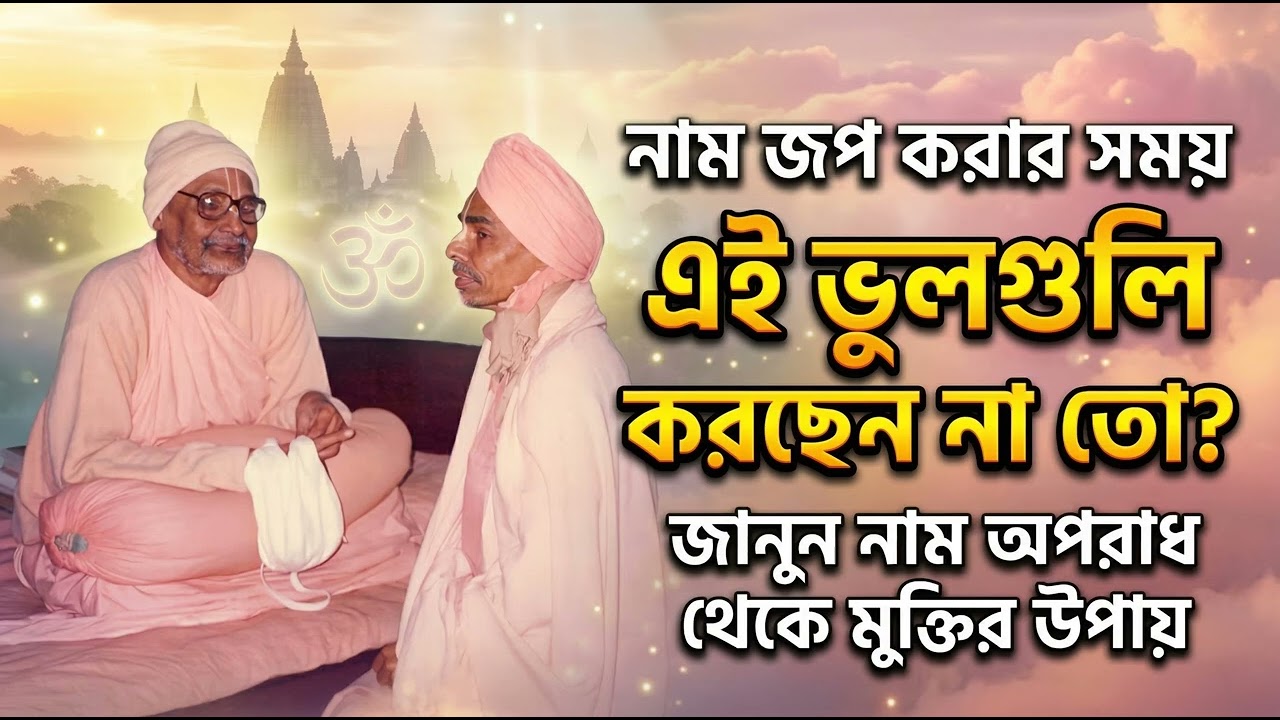 নাম জপ করার সময় এই ভুলগুলি করছেন না তো? | Nama Aparadha & How to Avoid It