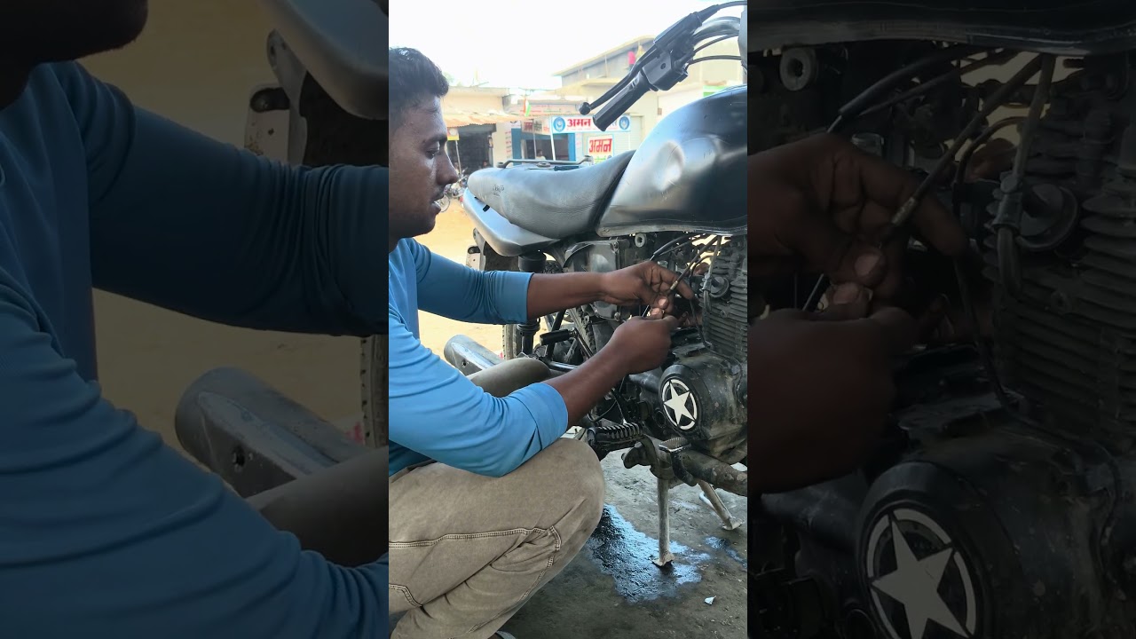 Apna Auto Service #bike Bajaj Platina carburettor changing