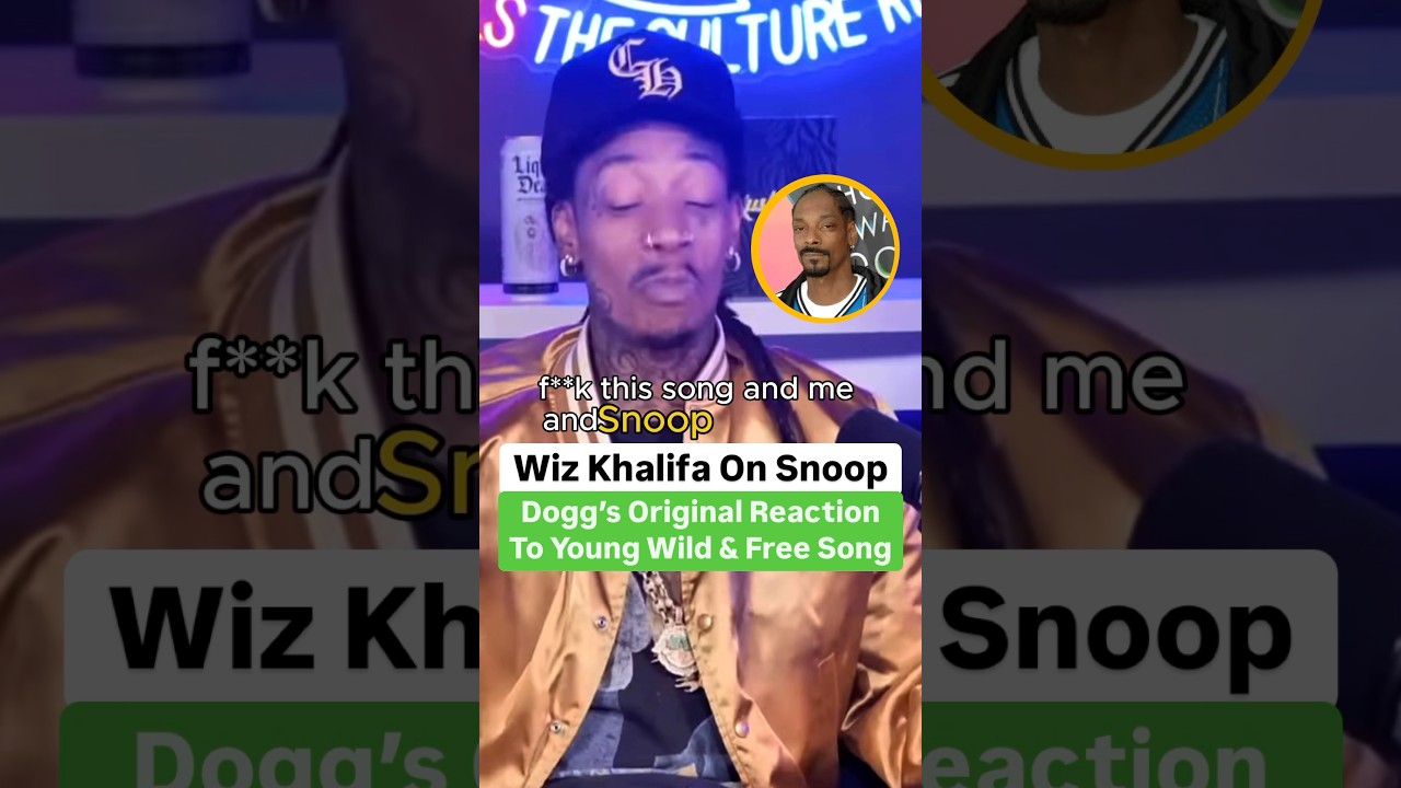 Wiz Khalifa о реакции Snoop Dogg на Young Wild & Free 🤯