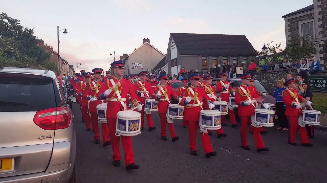 Kilcluney Volunteers Flute Band presents 1st Friday in June parade 2017 / part 2 of 3