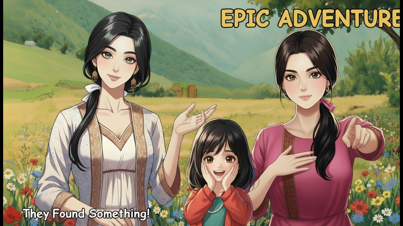 Relaxing Nature Adventure 🌿 3 Sisters Explore the Beautiful Hills (Alsa, Poots & Elena)
