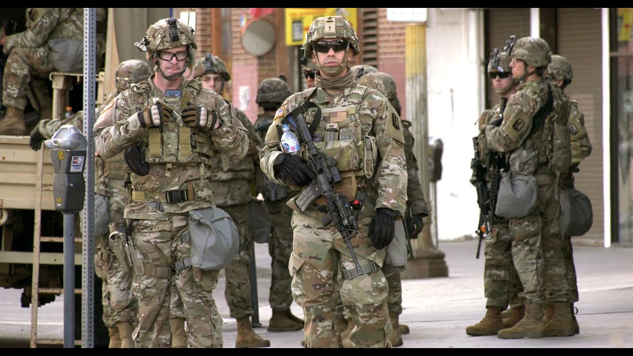 4K - National Guard Arrives in Los Angeles to Curb Mayhem