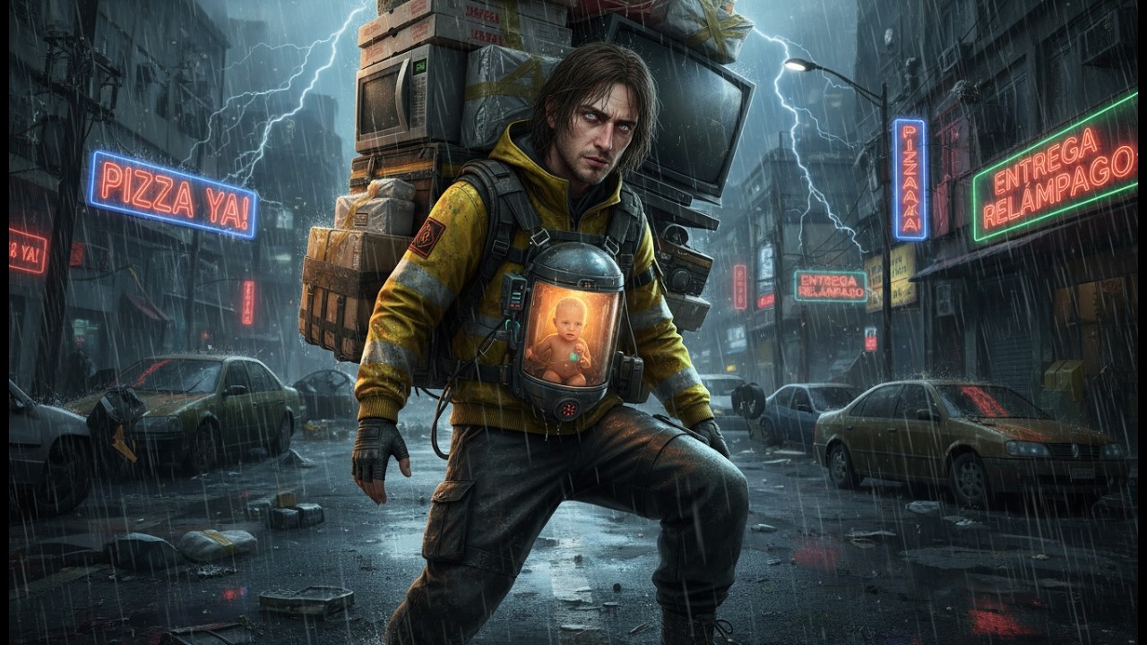 VIAGEM CARREGADA!  EM DEATH STRANDING