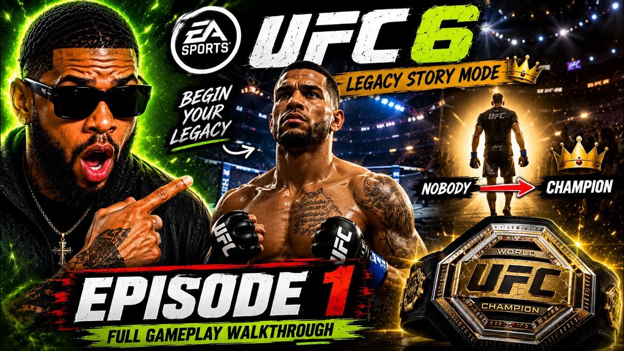 EA SPORTS UFC 6: Режим карьеры &laquo;Наследие&raquo;, эпизод 1 &mdash; Полное прохождение игрового процесса