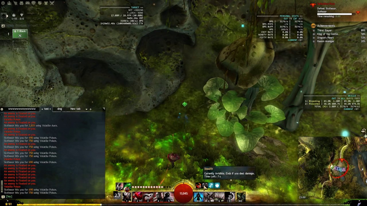 Guild Wars 2 solo Slothasor