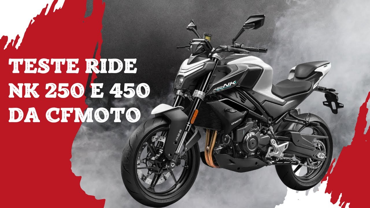 Baita Naked! Fiz o Teste Ride na NK 250 e 450 da CFMoto