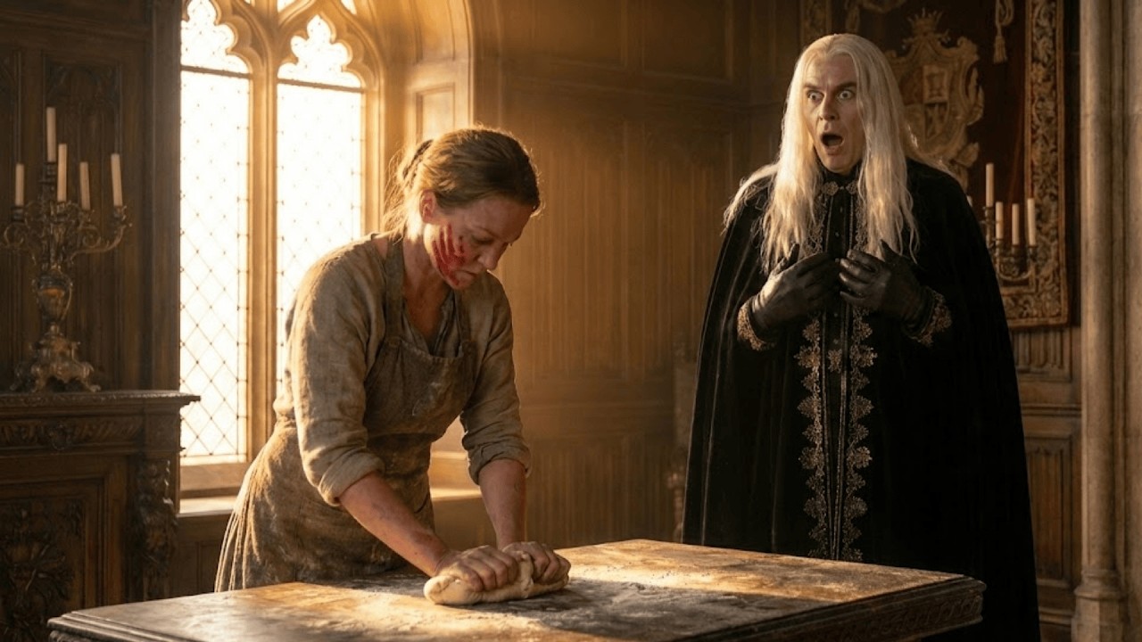 Vampire King Noticed Handprints on His Wife — What He Did Next Shook the Whole Town
