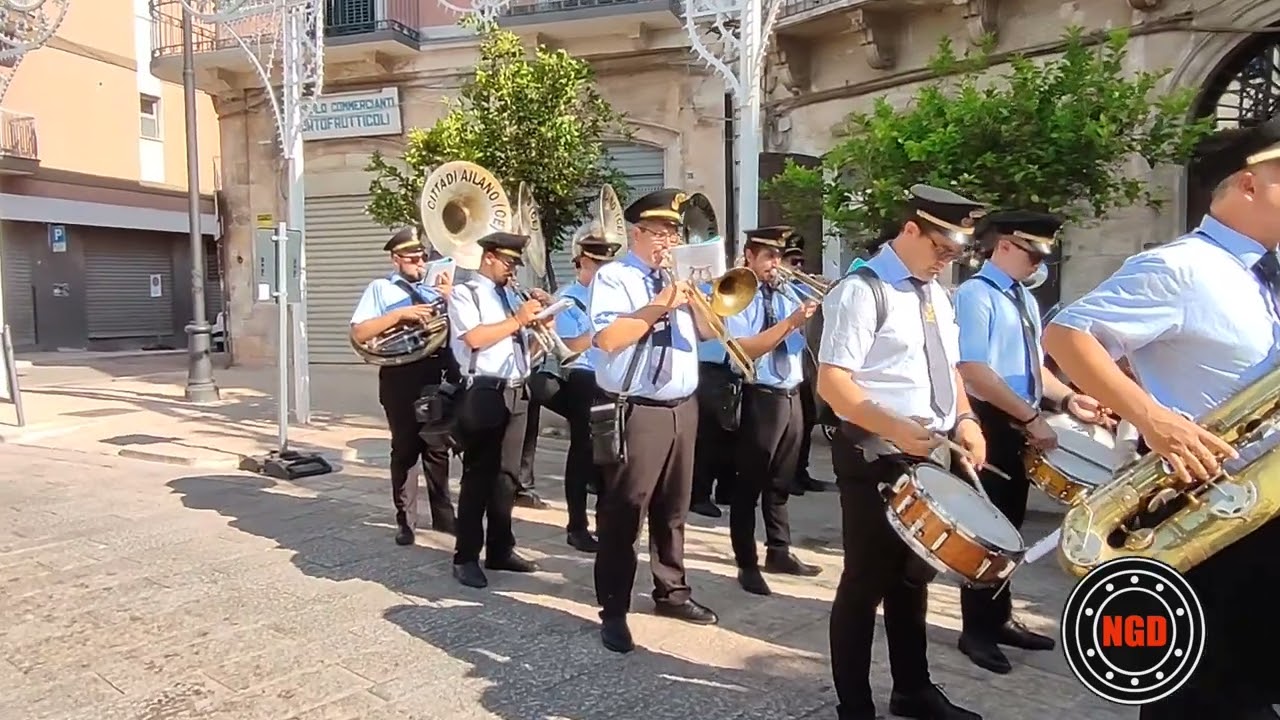 Marcia Caserta Banda di Ailano 31/8/24 Noicattaro Festa di San Rocco