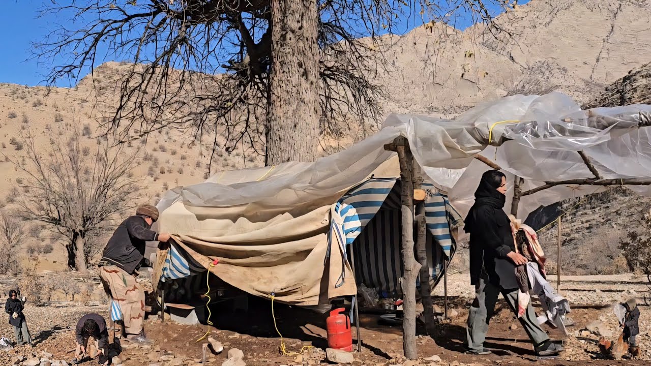A Hard Day After the Rain | Horse Riding and Survival in Nomadic Life 🌧️