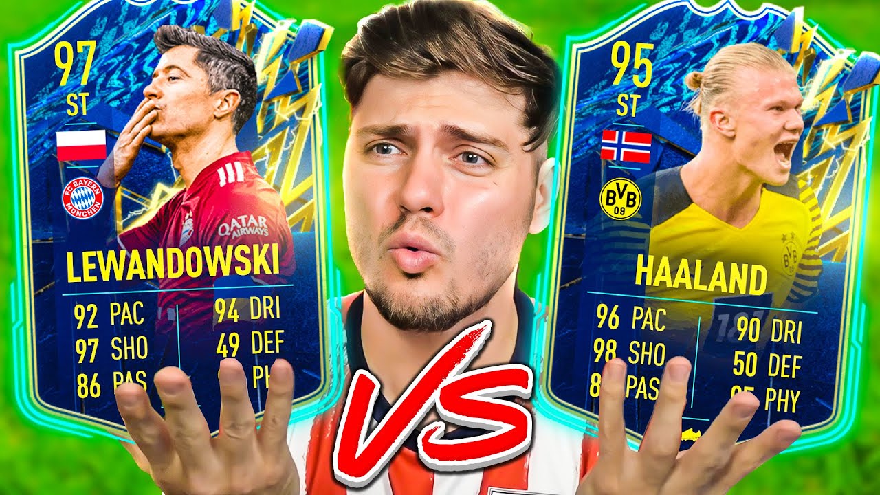 TOTS Lewandowski vs. TOTS Haaland