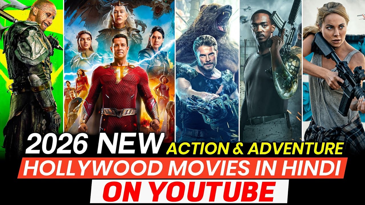 Top 10 Best Hollywood Movies On YouTube in Hindi | 2026 New Hollywood Action Movies in Hindi Dubbed