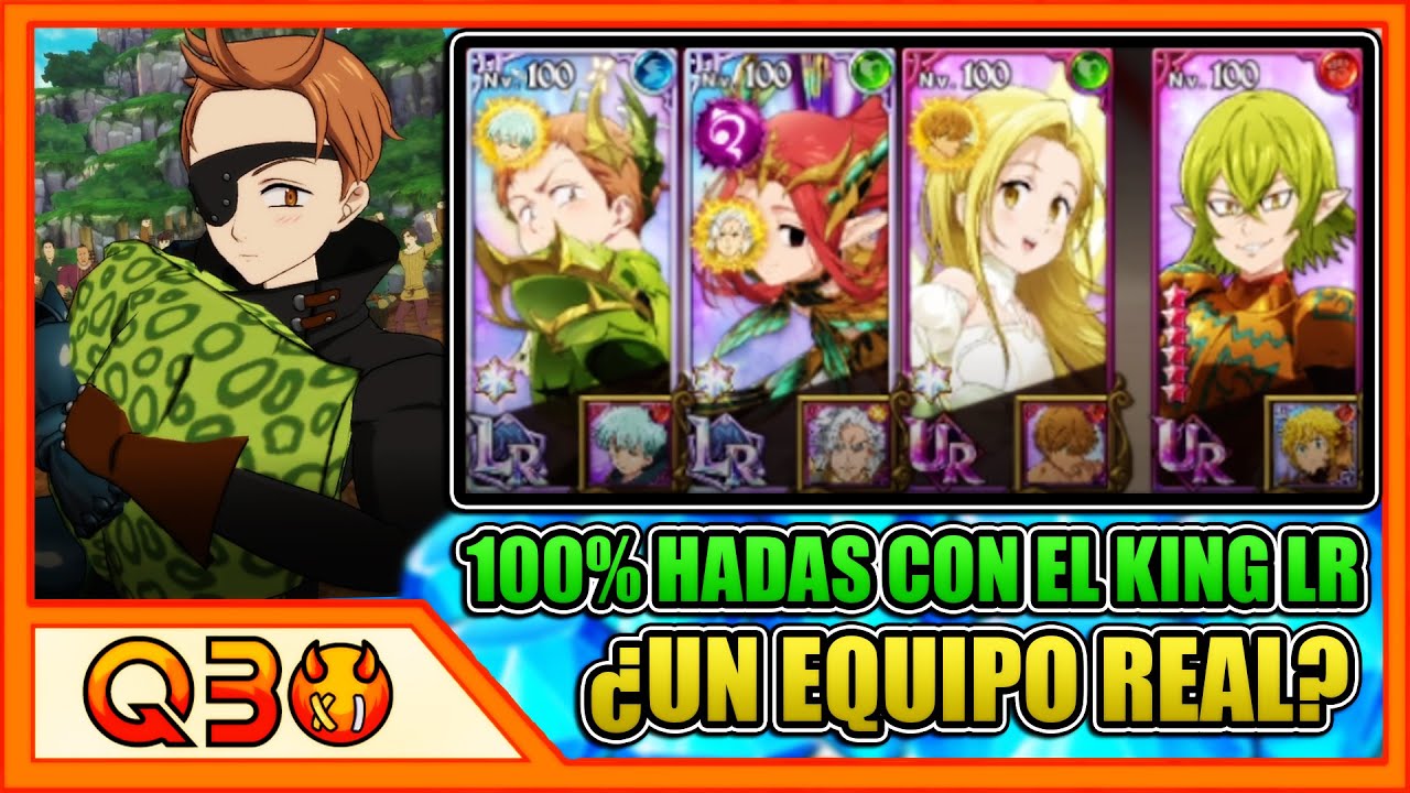 ¡EL KING LR ES UN GAME CHANGER! (En verdad no, pero está bastante bien lol) | 7DS: Grand Cross