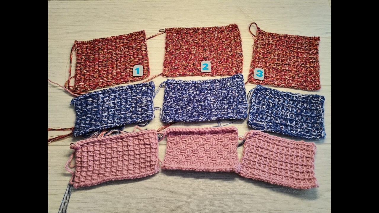 Chanel Tweed for Beginners: 3 Easy Knits — Твид Шанель для начинающих: 3 лёгких узора