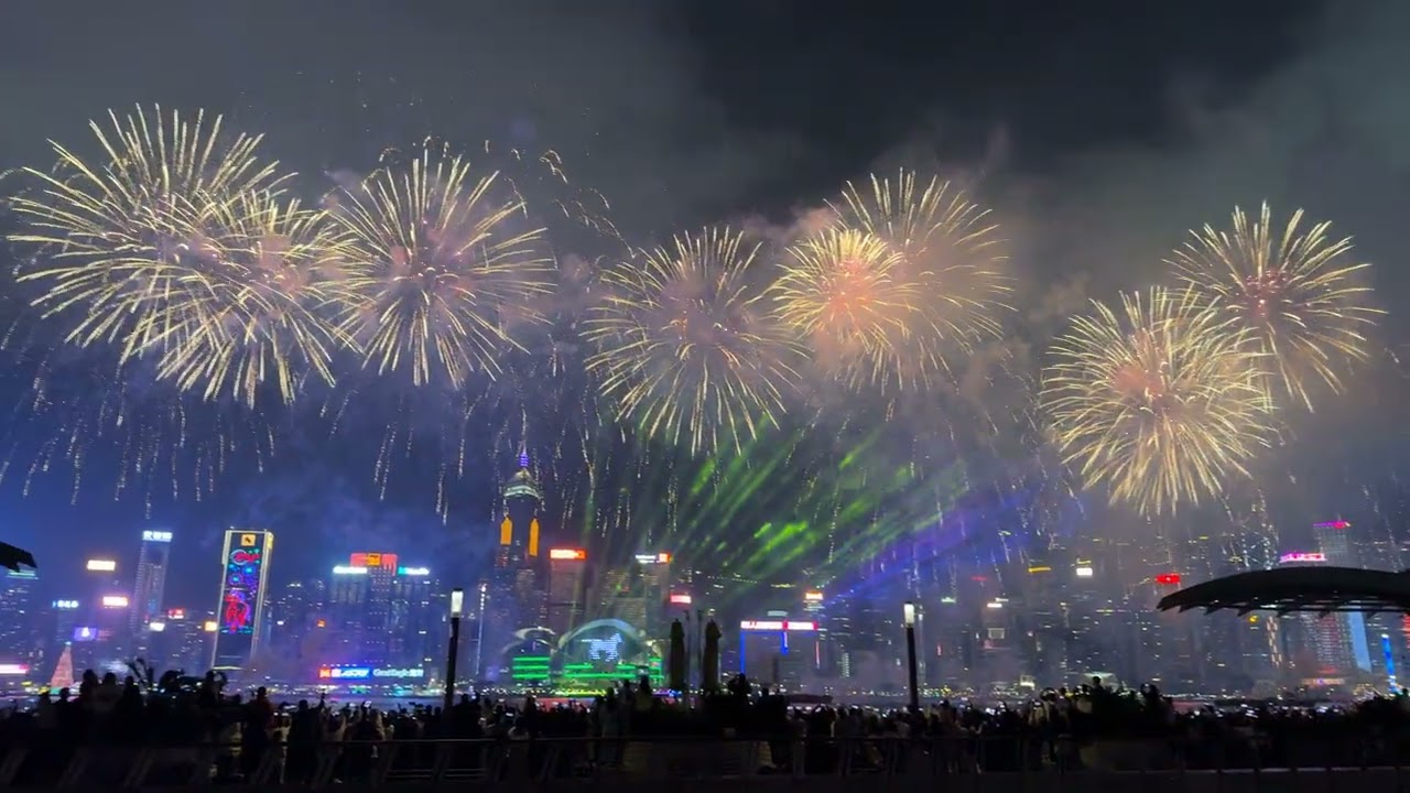 2026 香港🇭🇰年初二 #煙花 #煙火 #維多利亞港