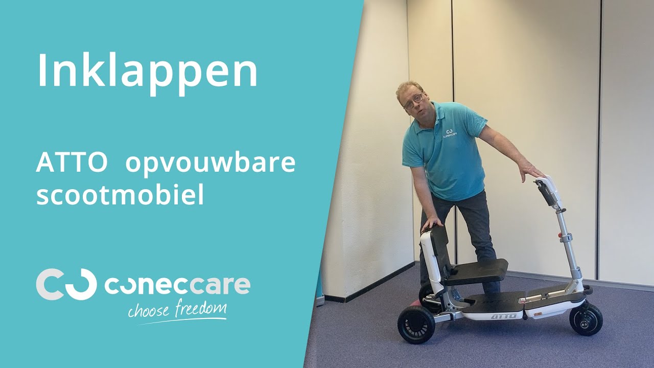 Inklappen ATTO opvouwbare scootmobiel